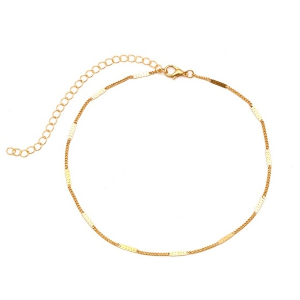 Boutique Minimalist Layers Choker Necklace - Picture 7 of 8